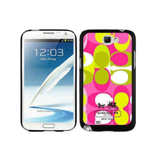 Coach In Signature Multicolor Samsung Note 2 Cases DTI | Women - Click Image to Close